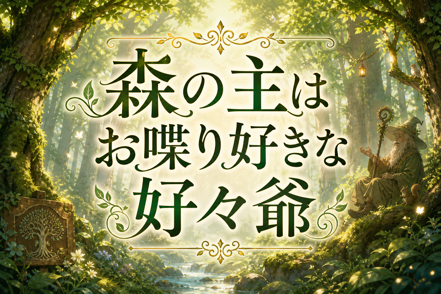 森の主はお喋り好きな好々爺